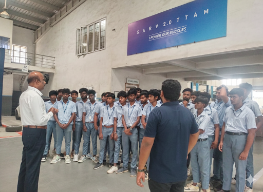 Industrial Visit at Ramani Cars Pvt Ltd, Coimbatore